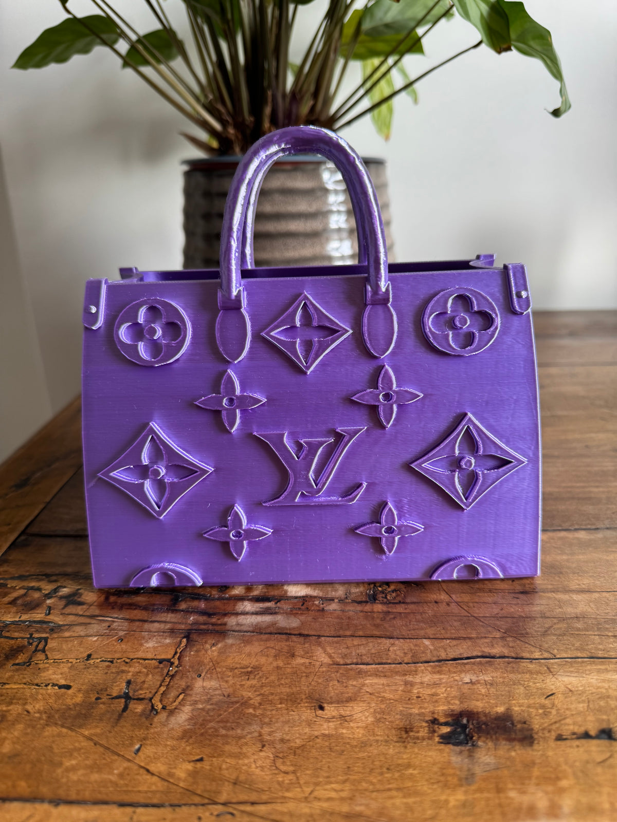 Purple LV Bag